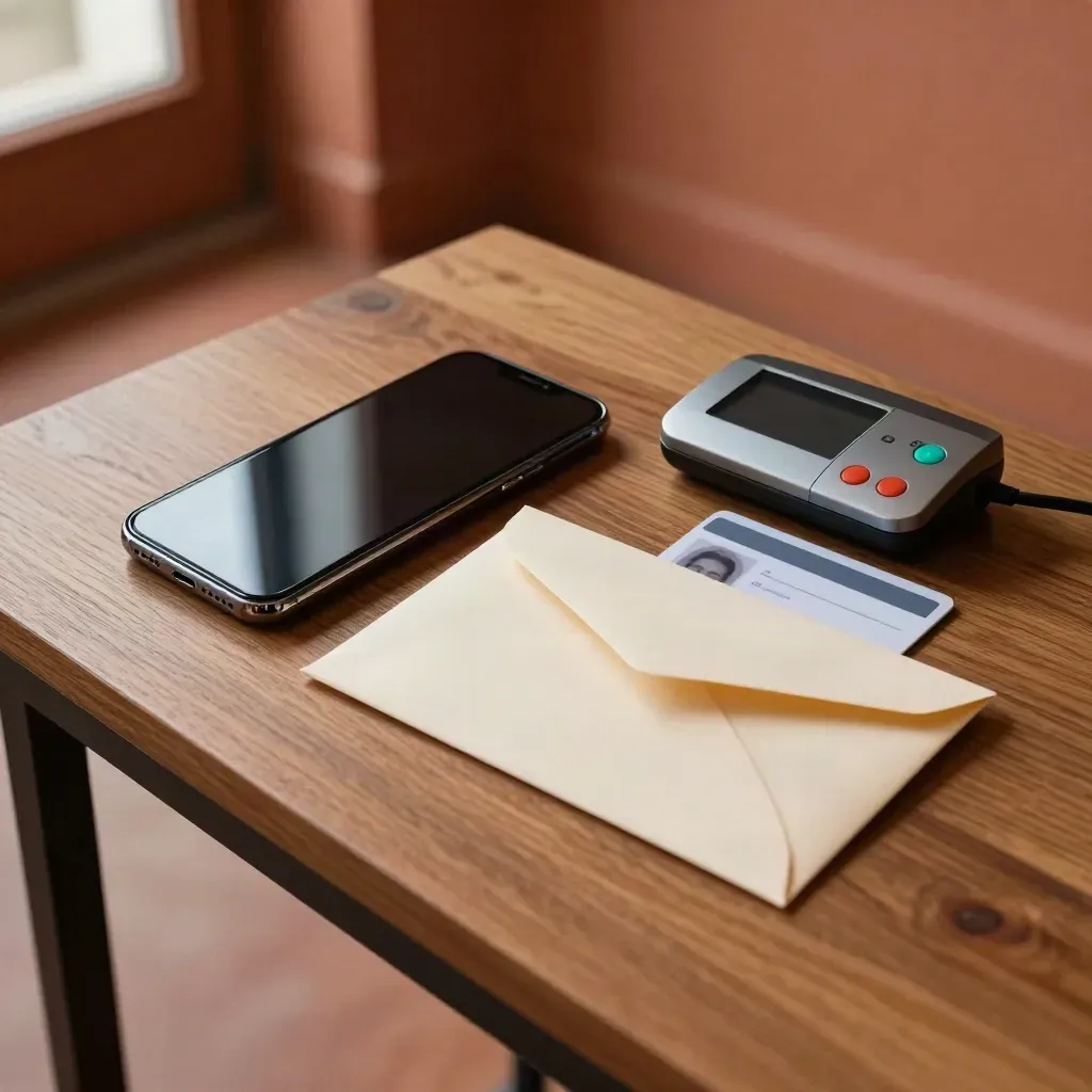 SPID e smartphone su console d’ingresso, pronti per il recupero dell’accesso.